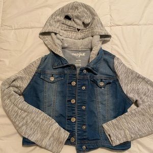 Cat & Jack Demi jacket cat hoody size m
